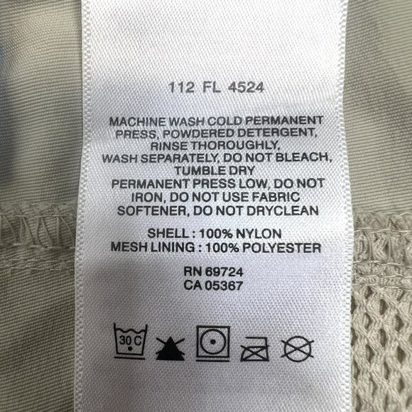 Columbia PFG Shorts Woman Size Large Omni-Shade Khaki Fishing Outdoor Gorpcore - Picture 4 of 4